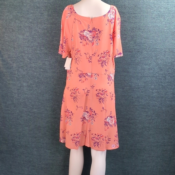 Abound Floral Fit & Flare Dress - Picture 8 of 10